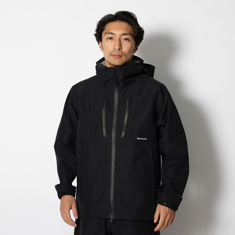 スノーピーク(snow peak) GORE-TEX Rain Jacket JK-24SU00303BK