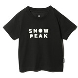 スノーピーク(snow peak) 【24春夏】Kid’s SNOWPEAKER T-Shirt CAMPER キッズ TS-24SK00202BK 半袖シャツ(ジュニア/キッズ/ベビー)