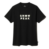 スノーピーク(snow peak) 【24春夏】スノーピーカー Tシャツ キャンパー TS-24SU00303BK 半袖Tシャツ(メンズ)