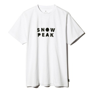 スノーピーク(snow peak) 【24春夏】スノーピーカー Tシャツ キャンパー TS-24SU00303WH