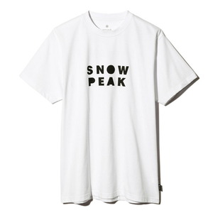 スノーピーク(snow peak) スノーピーカー Tシャツ キャンパー XL ホワイト TS-24SU00305WH スノーピーク(snow peak) スノーピーカー Tシャツ キャンパー XL ホワイト TS-24SU00305WH