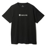 スノーピーク(snow peak) 【24春夏】ソフト コットン ロゴ ショートスリーブ Tシャツ TS-24SU20103BK 半袖Tシャツ(メンズ)