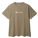 スノーピーク(snow peak) 【24春夏】ソフト コットン ロゴ ショートスリーブ Tシャツ TS-24SU20103PR 半袖Tシャツ(メンズ)