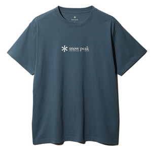 スノーピーク(snow peak) 【24春夏】ソフト コットン ロゴ ショートスリーブ Tシャツ TS-24SU20103SB