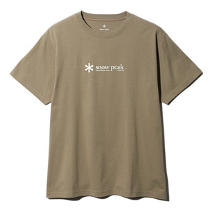 スノーピーク(snow peak) 【24春夏】ソフト コットン ロゴ ショートスリーブ Tシャツ TS-24SU20105PR