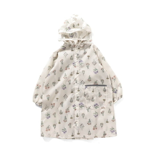 Ampersand(アンパサンド) Kid's 総柄 ランドコート(花柄) キッズ L163024 レインポンチョ(キッズ/ベビー)