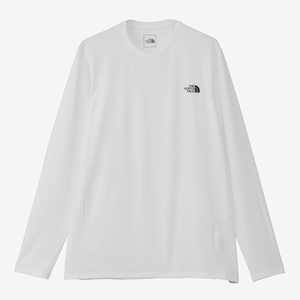THE NORTH FACE(ザ・ノース・フェイス) ロングスリーブ フラッシュ ドライ 3D クルー メンズ L オフホワイト NT12203 THE NORTH FACE(ザ・ノース・フェイス) ロングスリーブ フラッシュ ドライ 3D クルー メンズ L オフホワイト NT12203