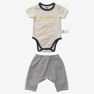HELLY HANSEN(ヘリーハンセン) マイファーストHHボーダープリントセットアップ HB32421 ベビーボディスーツ