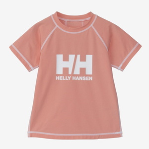 HELLY HANSEN(ヘリーハンセン) キッズ ショートスリーブHHクルーラッシュガード HJ82416 ラッシュガード(キッズ/ベビー)