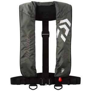 【送料無料】ダイワ(Daiwa) ＤＦ-２６０８ インフレータブルライフジャケット（肩掛けタイプ） タイプＡ 遊漁船（釣り船）対応 フリー グレー 08370043