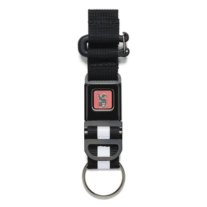 CHROME(クローム) MINI BUCKLE KEYCHAIN(ミニ バックル キーチェーン) ONE SIZE BLACK/BLACK AC249BKBK CHROME(クローム) MINI BUCKLE KEYCHAIN(ミニ バックル キーチェーン) ONE SIZE BLACK/BLACK AC249BKBK