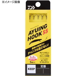 ダイワ(Daiwa) アユイングフックSS F3 キープ 07315521 ダブルフック