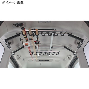 カーメイト(CAR MATE) (ナチュラム限定)ロッドホルダーG Jフック7 積載本数7本!グリップアダプター付属 IF14G 車載用