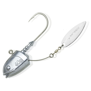 エコギア(ECOGEAR) スイミングテンヤ キラキラ 40g #3/0   ワームフック(ジグヘッド)