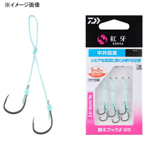 ダイワ(Daiwa) 紅牙替えフックβ SS 中井段差 SSS純正 07313781 ダイワ(Daiwa) 紅牙替えフックβ SS 中井段差 SSS純正 07313781