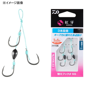 ダイワ(Daiwa) 紅牙替えフックβ SS 3本段差 SSS 07313791 ダイワ(Daiwa) 紅牙替えフックβ SS 3本段差 SSS 07313791