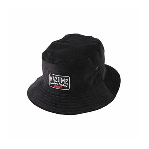 MAZUME(マズメ) mazume BUCKET HAT フリー ブラック MZCP-811 MAZUME(マズメ) mazume BUCKET HAT フリー ブラック MZCP-811