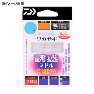 ダイワ(Daiwa) クリスティア ワカサギSS誘惑ミドル 桃蛍留 M4本 07348453