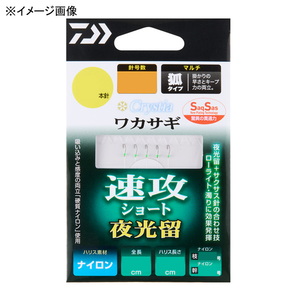 ダイワ(Daiwa) クリスティア ワカサギSS速攻ショート 夜光留 M4本 07348471