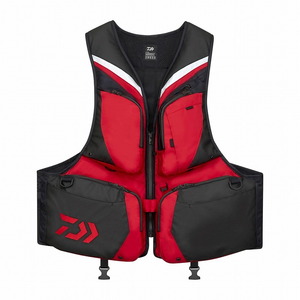 【送料無料】ダイワ(Daiwa) DF-3324JM フローティングアラートベスト XL レッド 08370743 【送料無料】ダイワ(Daiwa) DF-3324JM フローティングアラートベスト XL レッド 08370743