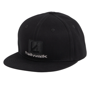 テイルウォーク(tail walk) FLAT VISOR CAP(フラットバイザーキャップ) TYPE-02 ブラック テイルウォーク(tail walk) FLAT VISOR CAP(フラットバイザーキャップ) TYPE-02 ブラック