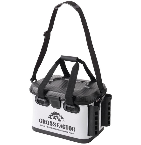 クロスファクター(CROSS FACTOR) EVAタックルバッグ(ロッドスタンド付) AEK910 バッカンタイプ