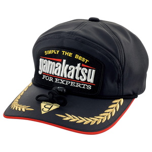 がまかつ(Gamakatsu) H2OFFワッペンキャップ GM9482 F ブラック がまかつ(Gamakatsu) H2OFFワッペンキャップ GM9482 F ブラック