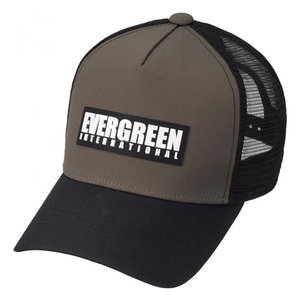 エバーグリーン(EVERGREEN) E.G.トラッカーキャップ フリー カーキ×ブラック エバーグリーン(EVERGREEN) E.G.トラッカーキャップ フリー カーキ×ブラック