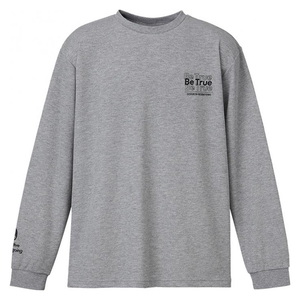 エバーグリーン(EVERGREEN) B-TRUE ドライミックスロングTシャツ タイプ1 L グレー エバーグリーン(EVERGREEN) B-TRUE ドライミックスロングTシャツ タイプ1 L グレー