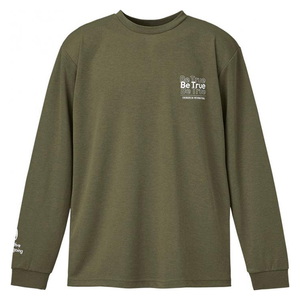 エバーグリーン(EVERGREEN) B-TRUE ドライミックスロングTシャツ タイプ1 LL カーキ エバーグリーン(EVERGREEN) B-TRUE ドライミックスロングTシャツ タイプ1 LL カーキ