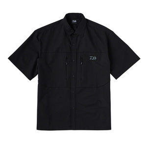 【送料無料】ダイワ(Daiwa) DE-5025 ストリームショートスリーブシャツ L ブラック 08336362 【送料無料】ダイワ(Daiwa) DE-5025 ストリームショートスリーブシャツ L ブラック 08336362