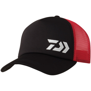 ダイワ(Daiwa) DC-6424 クッションハーフメッシュキャップ キング ブラックレッド 08382502 ダイワ(Daiwa) DC-6424 クッションハーフメッシュキャップ キング ブラックレッド 08382502