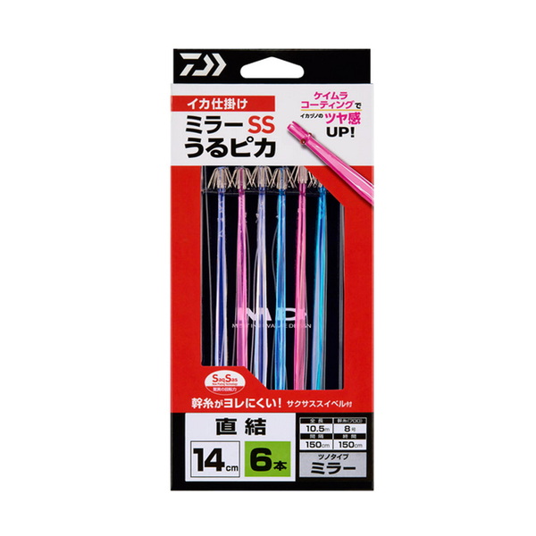 ダイワ(Daiwa) イカ仕掛ミラー14SS うるピカ 直結 07355883 仕掛け