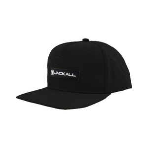 ジャッカル(JACKALL) フラットビルロゴキャップ CA-A002 フリー ブラック ジャッカル(JACKALL) フラットビルロゴキャップ CA-A002 フリー ブラック
