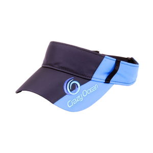 crazy-ocean(クレイジーオーシャン) クレイジーオーシャン サンバイザー フリー ブラック×ブルー COCA-02 crazy-ocean(クレイジーオーシャン) クレイジーオーシャン サンバイザー フリー ブラック×ブルー COCA-02
