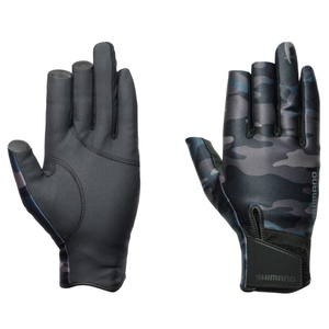 シマノ(SHIMANO) GL-055Y 03 タイタニューム･アルファ グローブ 3セミロング 147271