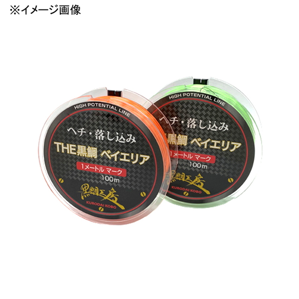 黒鯛工房 黒鯛師 ヘチ･落し込みライン THE黒鯛 ベイエリア 100m   道糸100m以下