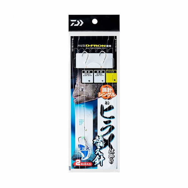 ダイワ(Daiwa) 船ヒラメ仕掛け 替え針 LBG シングル 07356271 仕掛け