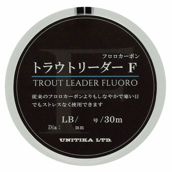 ユニチカ(UNITIKA) トラウトリーダーF 30m   トラウト用ショックリーダー