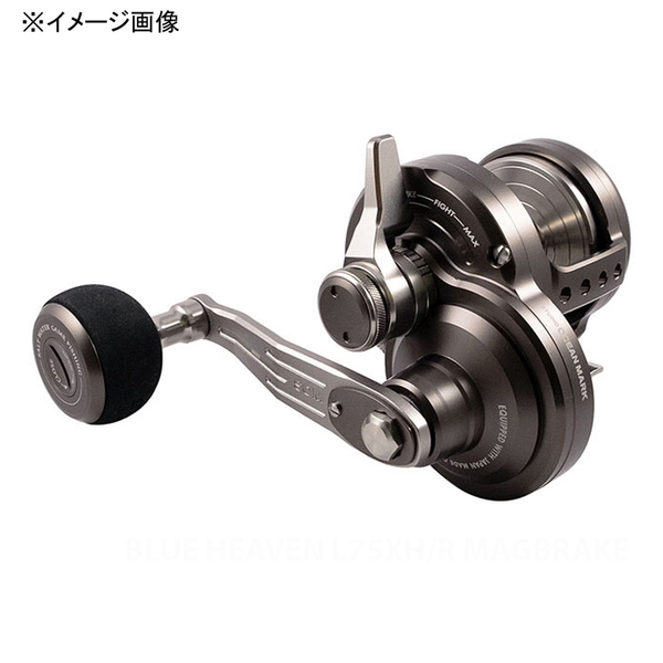スタジオオーシャンマーク BLUEHEAVEN L105XH/L MAGBRAKE(25) 左巻き   ジギング用ベイトリール