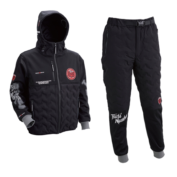 釣武者 グレートマスターフュージョンシェル A01801 フィッシングウェア(上下)