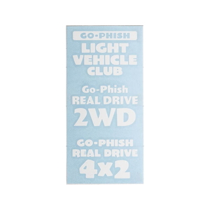 Go-Phish(ゴーフィッシュ) 2WDステッカー  