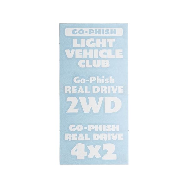 Go-Phish(ゴーフィッシュ) 2WDステッカー   ステッカー
