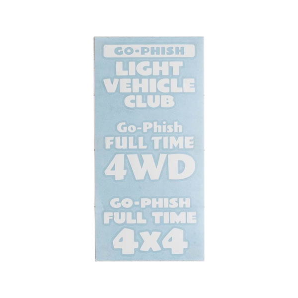 Go-Phish(ゴーフィッシュ) 4WDステッカー   ステッカー