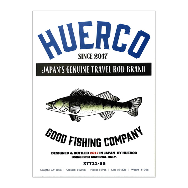 フエルコ(Huerco) ロッドボトルラベルステッカー   ステッカー