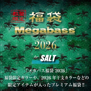 キャンプ＆フィッシングの付録:メガバス 2026福袋予約開始！ソルト
