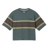 THE NORTH FACE(ザ･ノース･フェイス) ショートスリーブフリーランパネルボーダークルー レディース NTW12691 Tシャツ･ノースリーブ(レディース)