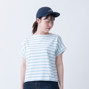 ORCIVAL(オーシバル) BOAT NECK ROLLED UP CUFF P.O. #L282