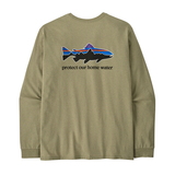 パタゴニア(patagonia) メンズ ロングスリーブ ホーム ウォーター トラウト レスポンシビリティー 37574 長袖Tシャツ(メンズ)