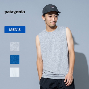 パタゴニア（patagonia） メンズ スリーブレス キャプリーン クール デイリー シャツ 45256 ノースリーブ・タンクトップ(メンズ)